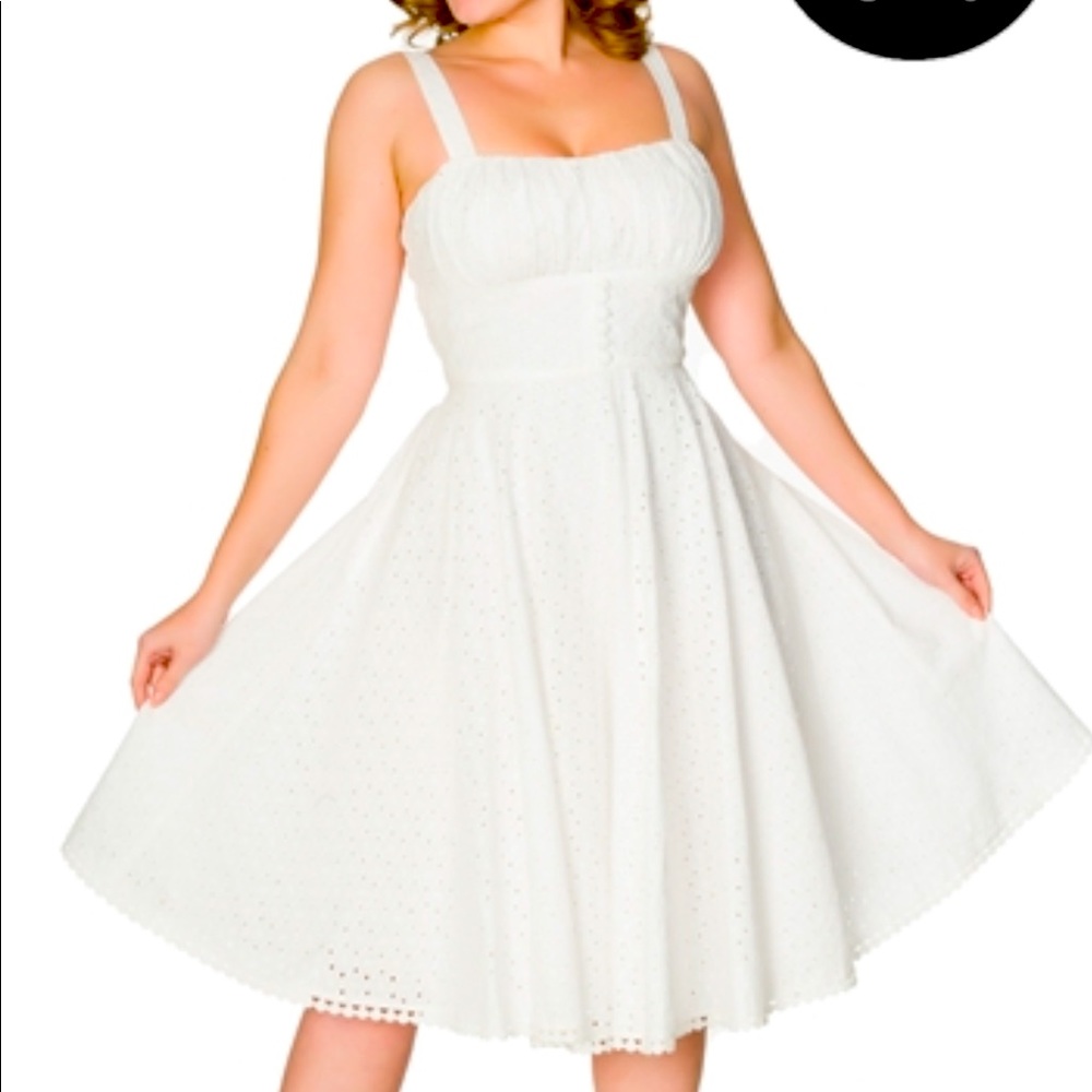 COPY - White Eyelet Sydney Dress